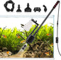 AQQA Aquarium Gravel Cleaner, 6-in-1 Electric Fish Tanks Gravel Vacuum Cleaner by AQQA