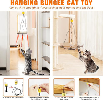 JXFUKAL Interactive cat Toy, Automatic Cat Wand Toy - Image 6