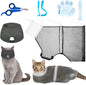 Patelai 5 Pcs Cat Bathing Bag Set Cat Grooming Bag Adjustable Pet Shower Net by Patelai