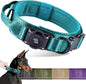 2025 Upgrade Waterproof AirTag Dog Collar, Military Tactical Dog Collar by ODOKELE