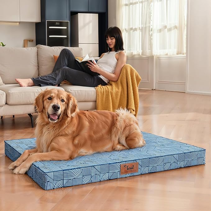 Outdoor Extra Large Dog Crate Bed, XXL Waterproof Dog Bed - Image 2