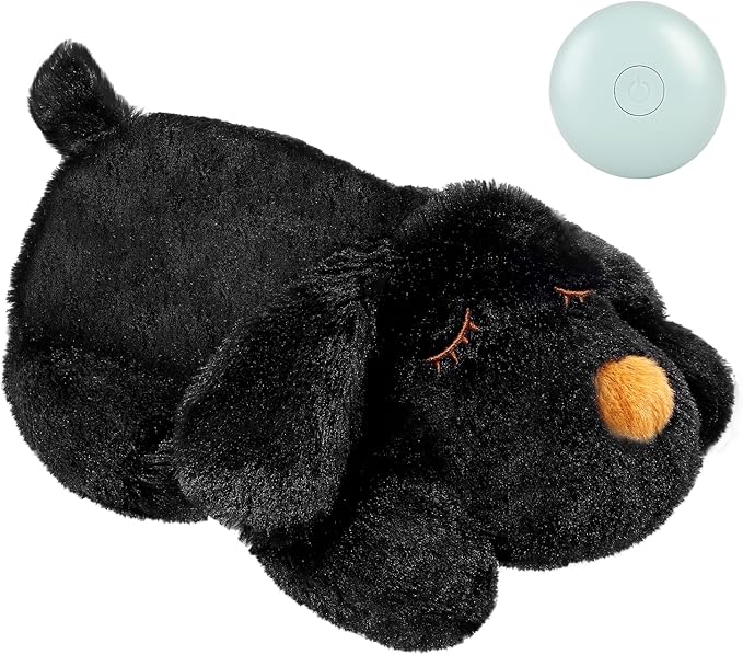 Puppy Heartbeat Toy for Separation Anxiety Relief, Heartbeat Stuffed Animal by WEOK