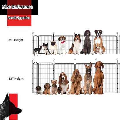 Portable Dog Crates & Playpen, Indoor/Outdoor, Easy-Carry Straps, One Door - Image 5