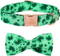 Lionheart glory Clover Dog Collar, Adjustable Dog Collar by LionheartGlory
