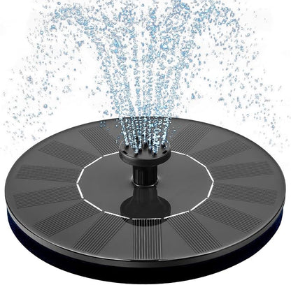 Mademax 1W Solar Bird Bath Fountain Pump, Solar Fountain, Free Standing by Mademax