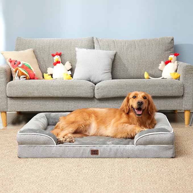 EHEYCIGA Orthopedic XL Dog Beds, Waterproof Memory Foam Dog Bed - Image 8