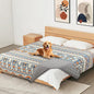 Waterproof Dog Blanket, Bohemian Dog Bed Cover Pet Blanket, Reversible Sofa by YOSEPATI