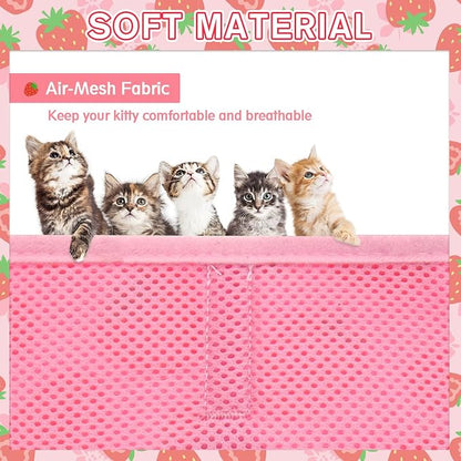 PUPTECK Soft Mesh Cat Vest Harness and Leash Set Puppy Padded Pet Harnesses - Image 4