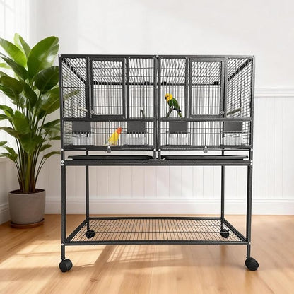 43'' Wrought Iron Birdcage - Image 3