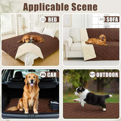 Smiry Waterproof Dog Bed Cover Blanket 30x70, Soft Reversible Pet Blanket - Image 5