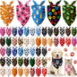 Kacctyen 50 Pcs Dog Bandanas Bulk Bandanas by Kacctyen