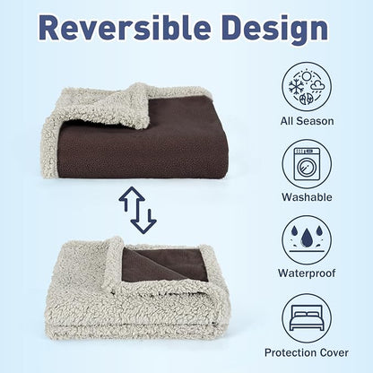 Kritter Planet Waterproof Dog Blanket, Reversible Water Proof Pet Blanket - Image 3