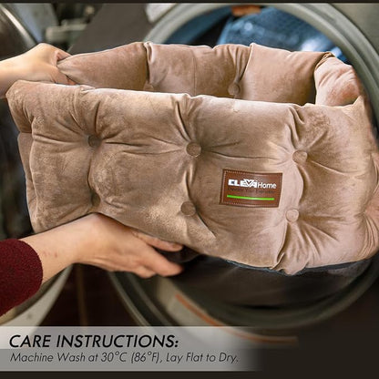ClevaHome Deep Nest Cat Bed for Small Pets up to 15lbs - Image 5