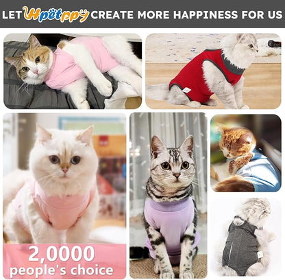 Cat Recovery Suit After Surgery, Breathable Cat Surgery Recovery Suit - Image 6