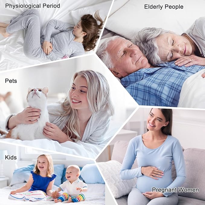 Queen Mattress Protector Waterproof, Fitted Sheet Style Breathable Mattress - Image 7