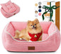 Orthopedic Dog Bed for Medium Dogs, Dog Sofa Beds Supportive Foam Pet Couch Bed by Zerbuger