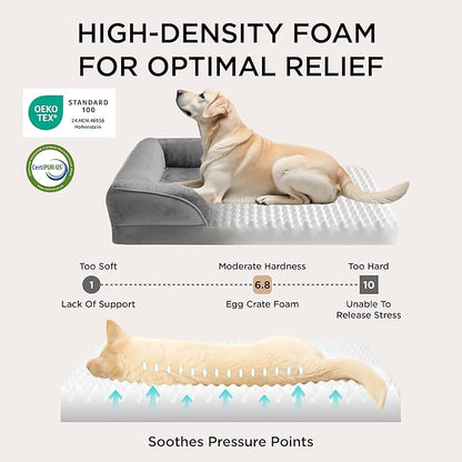 Bedsure Orthopedic Dog Bed Medium Size Dogs - Image 3