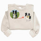 Custom Pet Sweatshirts with Photo and Name, Personalized Dog Sweatshirt by Unknown