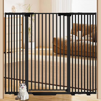 51'' Extra Wide Cat Gate Barrier 30-63'' Wide by Amibud