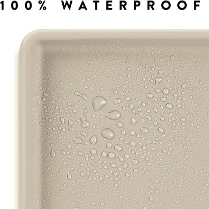 CatGuru Cat Food Mat, Small & Large Pet Feedingd Mat, 100% Waterproof Cat Mats - Image 4
