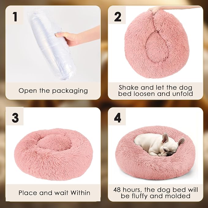 Hoewina Dog & Cat Bed, 20in Cat Beds - Image 6