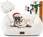 Orthopedic Dog Bed for Medium Dogs, Dog Sofa Beds Supportive Foam Pet Couch Bed by Zerbuger