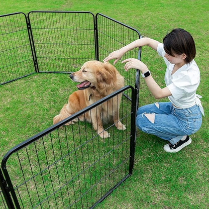 BestPet | Dog Playpen | 40 Inch, 24 Panels | Heavy Duty Metal Pet Exercise Pen - Image 2
