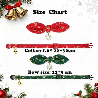2 Pack Christmas Cat Collar - Image 7