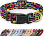 Reflective Dog Collar for Extra Small Dogs, Cute Boho Adjustable Heavy-Duty by TMOODEL