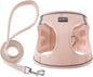 Dog Harness with Leash Set, No Pull Adjustable Reflective Step-in Puppy Pet by BOOMIBOO