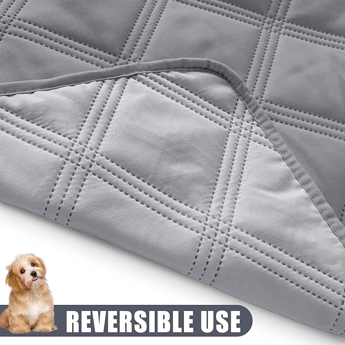 Smiry Waterproof Dog Bed Cover Blanket 30x53, Soft Reversible Pet Blanket - Image 3