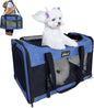 Dog Carriers for Small Dogs, Large Cat & Bunny, Foldable Soft-Sided Pet Travel by KISFLY