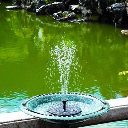 2.5W Solar Bird Bath Fountain Pump, Solar Fountains, Solar Powered Water - Image 2