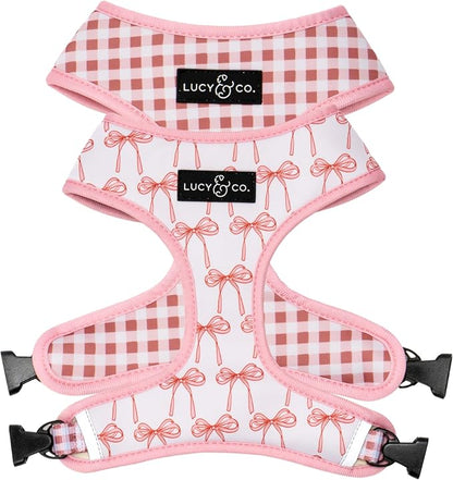 Lucy & Co. Cute Reversible Dog Harness Walking Halter by LucyCo