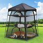 Extra Large Catio Outdoor Cat Enclosure, Rywell 3-Tier Spacious Outdoor Cat Tent by Rywell