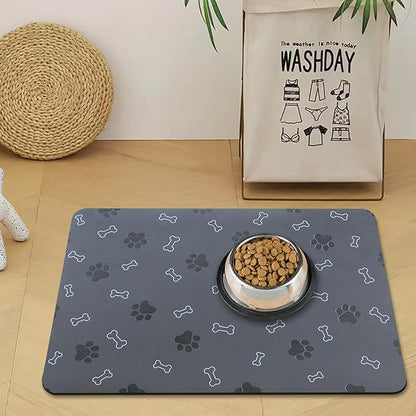 Pet Cat Dog Food Mat Non Slip Mat - Image 7