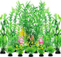 Fish Tank Plants, Fish Tank Accessories by QUOZUO