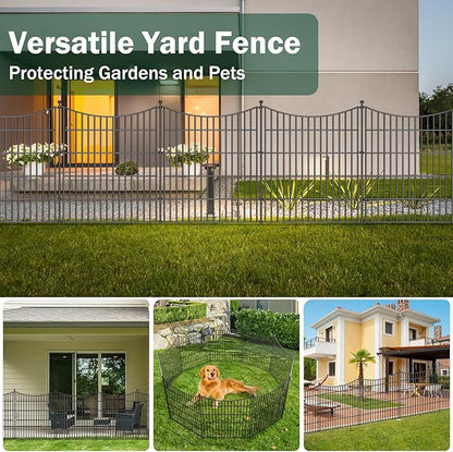5 Panels Decorative Garden Fence - Image 6