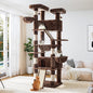 Allewie 81 Inches Tall Cat Tree/Multi-Level Large Climbing Tree House and Towers by Allewie