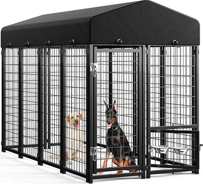 Sino Luban Outdoor Dog Kennel Outside Run by SINOLUBAN