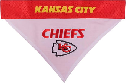 Pets First NFL Kansas City Chiefs Reversible Bandana Size XX-Large - Image 3