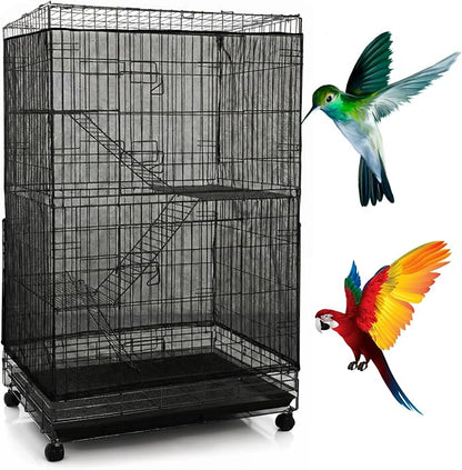 Large Bird Cage Seed Cather by Unknown