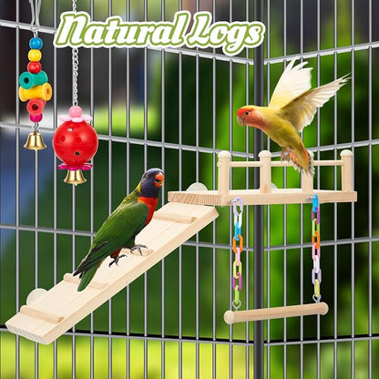 12 Pcs Parakeet Cockatiel Bird Toys, Bird Toys - Image 6