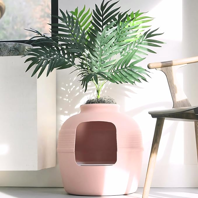 Good Pet Stuff Hidden Litter Box Planter, Decorative Cat Litter Enclosure - Image 12
