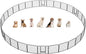 Yaheetech Dog Playpen Outdoor, 32 inch 32 Panels Dog Pen Indoor Heavy Duty by Yaheetech