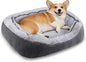 SIWA MARY Medium Dog Beds for Medium Small Dogs Washable, Rectangle Dog Bed by SIWAMARY
