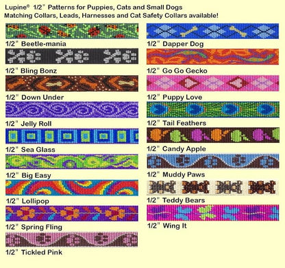 LupinePet Originals 1/2" Tail Feathers Cat Safety Collar - Image 2