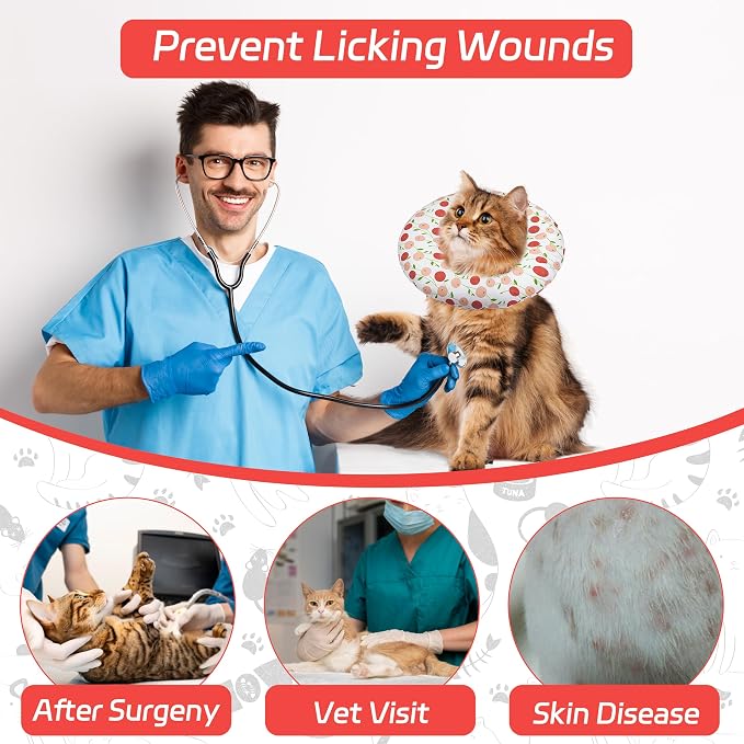 Cat Cone Collar Soft, Adjustable Cat Recovery Collar - Image 6