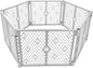 MYPET 6-Panel Paws Petyard, Durable & UV-Resistant Puppy Playpen, by MyPet