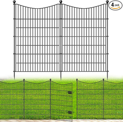 4 Panels Decorative Garden Fence by OutdoorFence